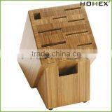 Natural Bamboo Knife Storage Organizer and Holder Homex-BSCI thumbnail-1