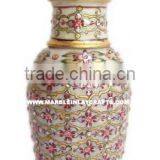 Colored Stone Flower Vase thumbnail-1