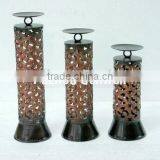 2011 Hollow Out Embossing Metal Candle Stand thumbnail-1