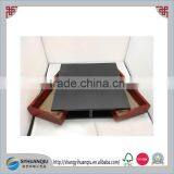 Unique Design Doulble Wooden Tie Box Vintage Black Wooden Gift Box for Sale thumbnail-1