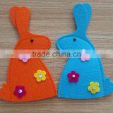 Wholesale High Quality Felt Easter Bag Bunny Decoration in Stock thumbnail-1