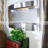 Contempo Luna Horizontal Mirror Wall Fountain for Office Decoration thumbnail-2