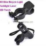 High Quality Bicycle Bike Cycling LED Flashlight Torch Mount Clamp Clip Holder Grip Bracket thumbnail-2