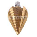 Metal Drilling Round Shank Straight Flute Hss Step Drill Bit Set thumbnail-3