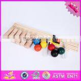 2016 Outdoor 6 Player Funny Children Toy Wooden Croquet Balls W01A165 thumbnail-2