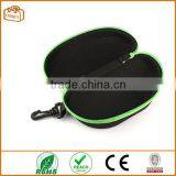 Fashion Portable Carabiner Eye Glasses Sunglasses Hard Case Protector Box (Green) thumbnail-3