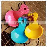 OEM Food Grade PP Pet Candy Color Plastic Shovel Heart Shape Handle Pet Food Spoon /Candy Color Plastic Shovel Manufacturer thumbnail-1