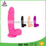 Realistic Silicone Big Penis for Women, Dildos Soft Silicone Vibrating Dildos, Silicone Sex Toys for Ladis thumbnail-6