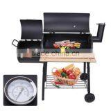 Chimney BBQ / BBQ Grill / Smoker BBQ Deluxe Charcoal BBQ Grill With Trolley thumbnail-2
