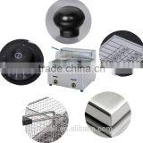 Commercial Kitchen 1 Tank Stainless Steel Gas Deep Fryer thumbnail-3