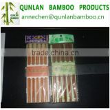 5 pairs black bamboo chopsticks wholesale