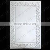 Frameless Artistic Inlaid Brilliant Home Decor Glass Mirror thumbnail-1