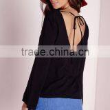 New Arrival Women Scallop Neck Blouse 2016 thumbnail-4