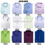 China Factory Direct Supply Latest Men Collar Designs Different Types Shirts With Blue Corner thumbnail-4