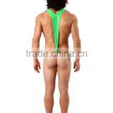 Borat Mankini Thong Swimsuit (Luminous Green) thumbnail-3