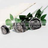 CX-A-69B China Factory New Products Rex Rabbit Fur Indian Wedding Flower thumbnail-4