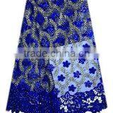 Fashiuonable African Women Wedding Dress Lace Sequined Tulle Lace With Stones FL1394 thumbnail-2