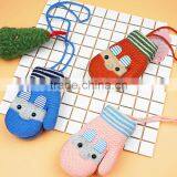 TC13020 Cheap Cut Fashion Winter Warm Kid Mitten Gloves New Style Knitting Pattern String Kids Mitten Wholesale thumbnail-6