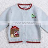 Dongguan Manufactured Kids Thick Wool Knit Sweater Coat Pattern thumbnail-2