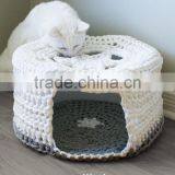 Crochet Pattern Acrylic Yarn Pet Cat Bed Cave House For Dog Pet Accessories Bed thumbnail-1