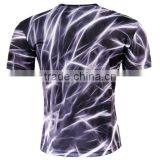 China Clothing Factory OEM T-shirt Polyester Sublimation Print T Shirt thumbnail-2