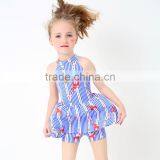 S60574B Newest Girls Hot Sale One-piece Swimming Suit thumbnail-2