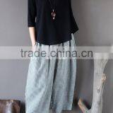 Z&M Linen Blouse Linen T-shirt for Women Plus Size t Shirt for Women thumbnail-6