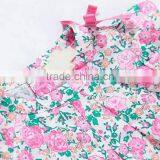 Kids Summer Girls Cute Shirt Flower Princess Clothing Set thumbnail-2