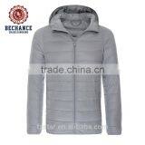 Comfortable Quilted Thin & Light Down Jacket With Hood DJ1601A thumbnail-1