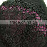 Fashion New Design Sexy Purple and Black Sexy Fancy Bra Panty Set thumbnail-6