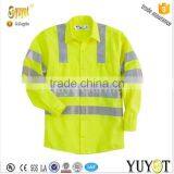 Fluorescent 3M Reflective Tape Rip-stop Breathable Workwear Shirt thumbnail-1