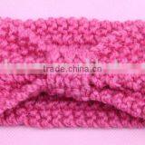 Crochet Knitting Baby Headband, Baby Turban Knitting Headband thumbnail-6
