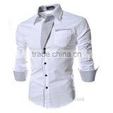 Hot Sale Africa Market Special Pattern 4 Colors Long Sleeve Slim Fit t Shirt for Men thumbnail-4