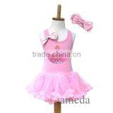 Girls Light Pink Cupcake Petti Pettiskirt Dress 1-4Y thumbnail-1