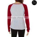 FACTORY Wholesale Christmas Raglan Shirts thumbnail-5