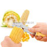 Creative Stainless Steel Corn Stripping Machine Vegetable Brush Cooking Tool Kitchen Helper Corn Shavings KC1542 thumbnail-3