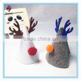 2015 New Design Promotion Funny Felt Christmas Hat thumbnail-1
