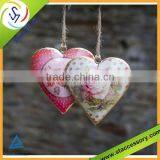 New Design Personality Metal Hanging Heart Decoration for Decorating or Party thumbnail-2