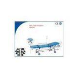 Stainless Steel Ambulance Stretcher Trolley Foldable Wheel Stretcher