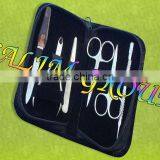 Salon Gift Set Beauty Kit Tweezer Manicure Pedicure 9 p thumbnail-1