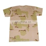 100% cotton camouflage T shirt
