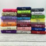 Nylon Spendex Elastic Lace By Yard For Headbands Headwrap 3" Stretchy Floral Lace Trim thumbnail-2