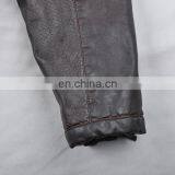2015 Lastest Fashion High Quality Cheap Leather Chinese Jacket thumbnail-6