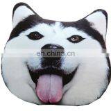 Cheap Cartoon 3d Printing Decorative Dog Pillow Custom Cute Soft Plush Animal Shaped Car Seat Cushion thumbnail-6