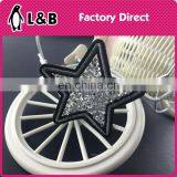 2017 Rhinestone/beads Embroidery Hotfix Applique Star Larges Patches Handmade Iron on Patches