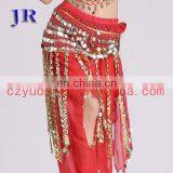 Turkish Style Shiny Beaded Belly Dance Hip Belt With Long Tassel Y-2027# thumbnail-4