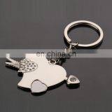 Personalized an Arrow Through a Heart Couple Love Keychain Couple Heart Keychain Gift in Valentine's Day