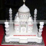 Handmade Marble Taj Mahal Replica Valentine Gifts
