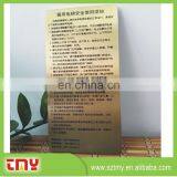 Table Direction Metal Stainless Steel 304 Brushed Sign Letters thumbnail-2