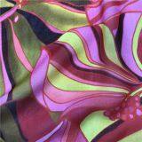 Good Touch Fine Quality Custom Digital Printed Pain Pure Chiffon Silk Fabric thumbnail-3